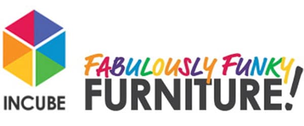 Fabulously Funky Furniture colourful company logo